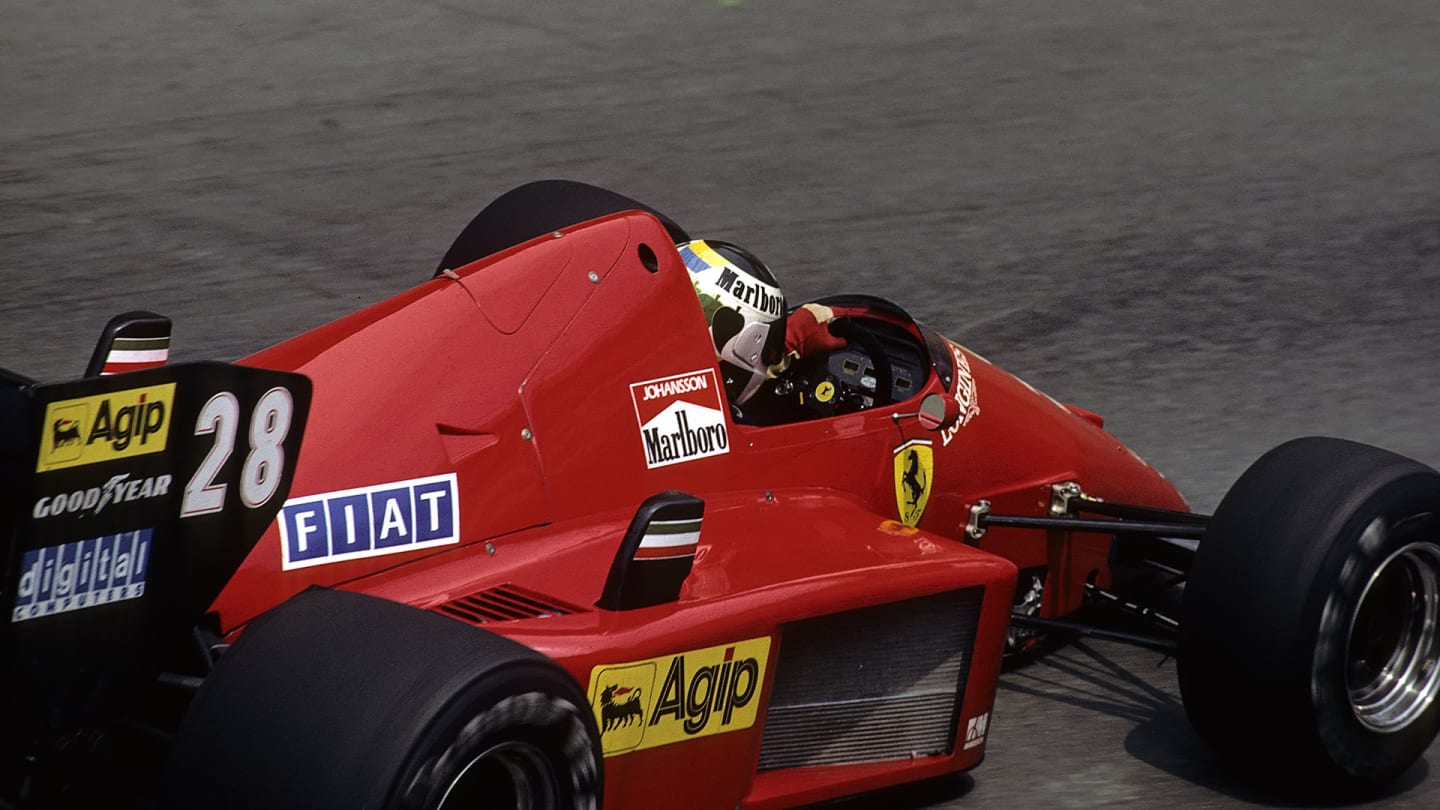 Stefan Johansson, Ferrari 156/85, Grand Prix of Monaco, Circuit de Monaco, 19 May 1985. (Photo by