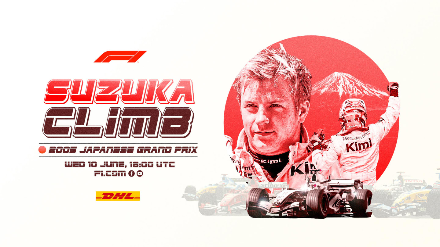 2005 Japanese Grand Prix classic race livestream promo