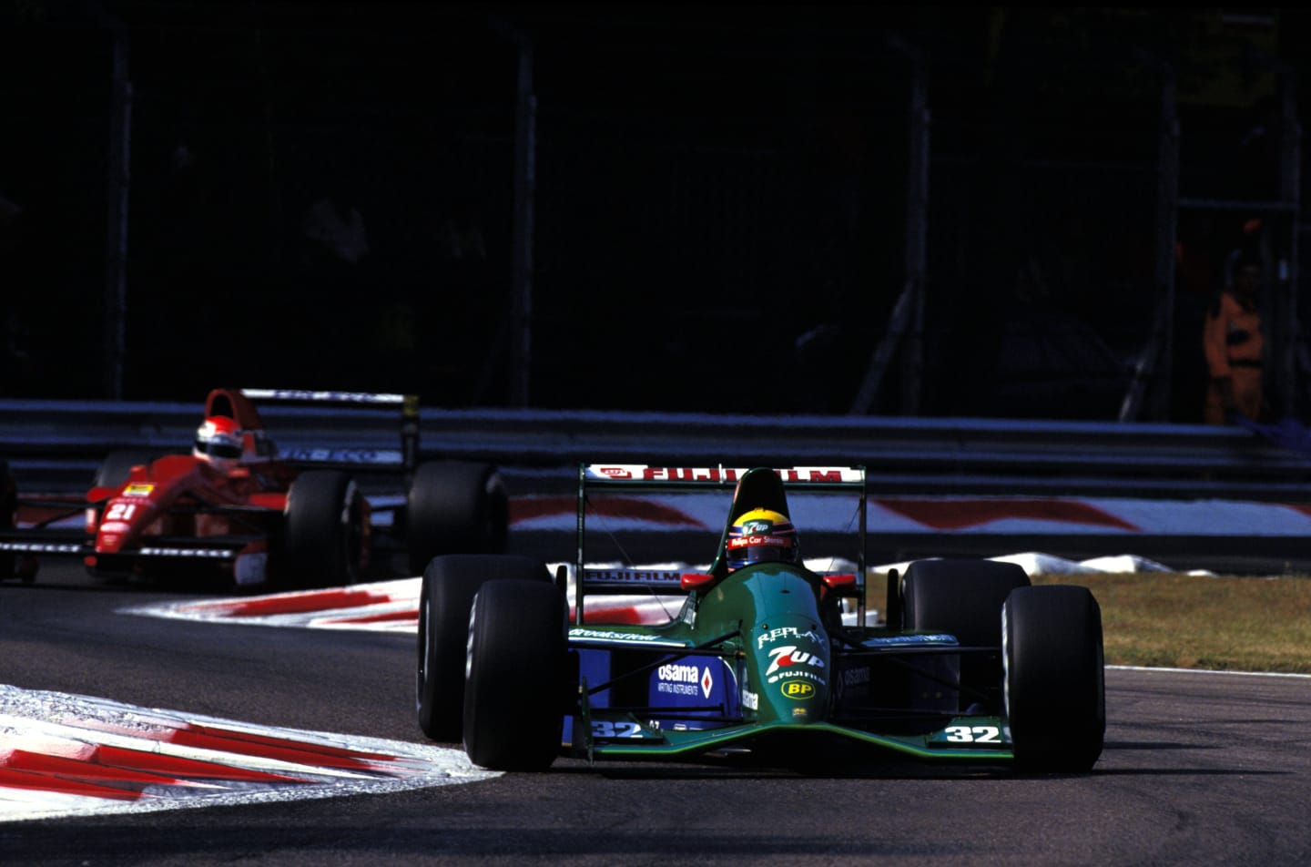 Roberto Moreno (BRA) Jordan Ford 191 took over from Michael Schumacher in the Jordan after the