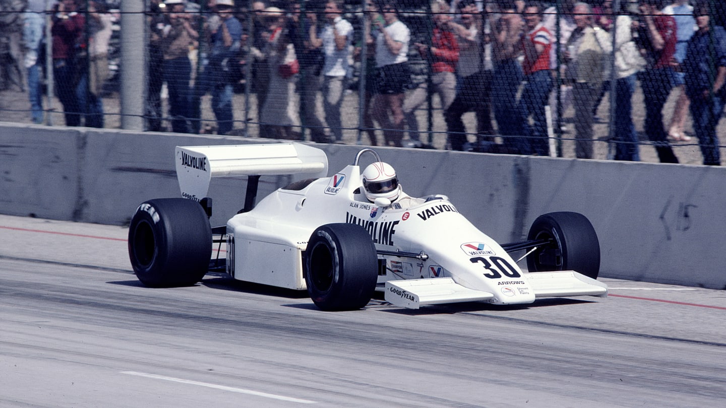 1983 United States Grand Prix West.
Long Beach, California, USA.
25-27 March 1983.
Alan Jones