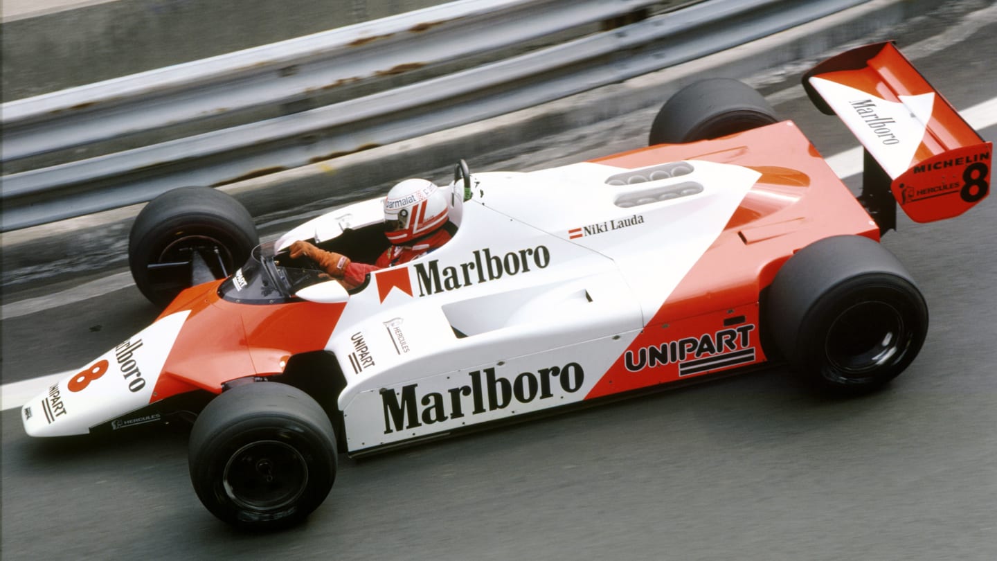 1982 Detroit Grand Prix.
Detroit, United States. 6 June 1982.
Niki Lauda, McLaren MP4/1B-Ford,