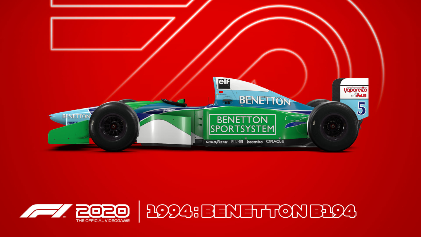 Schumacher's 1994 Benetton will be available with the special edition