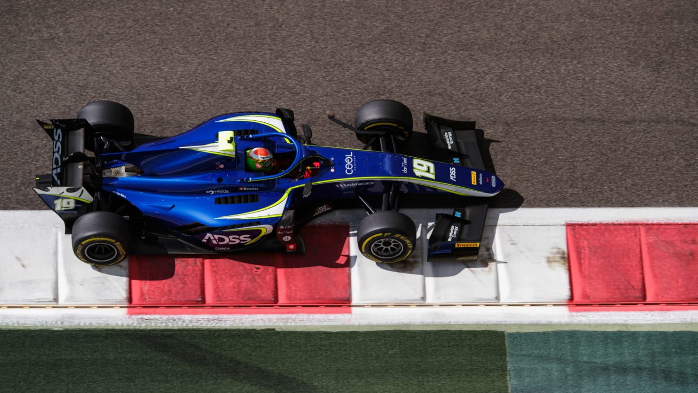 Louis Deletraz Abu Dhabi testing