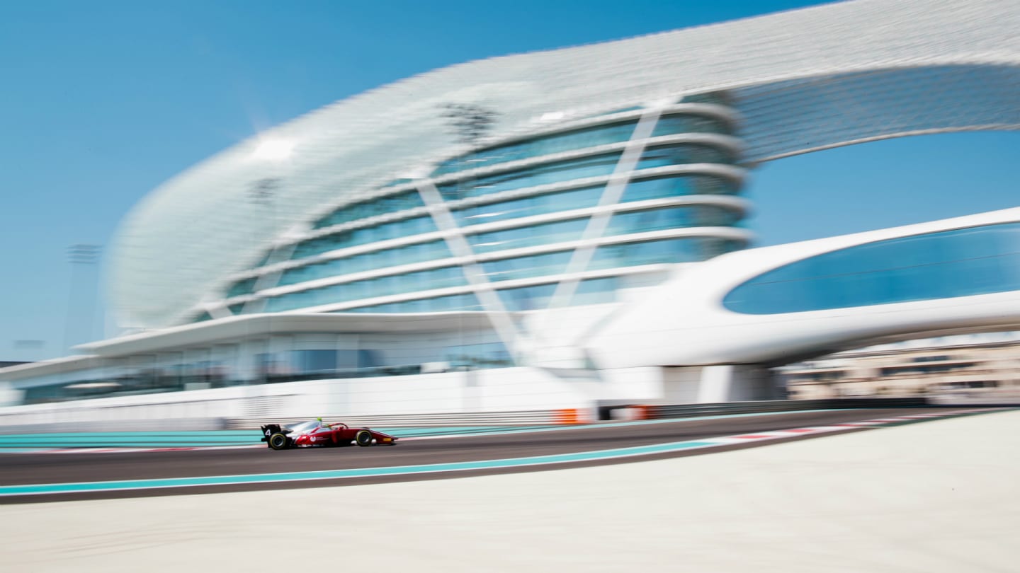 Mick Schumacher F2 Abu Dhabi test