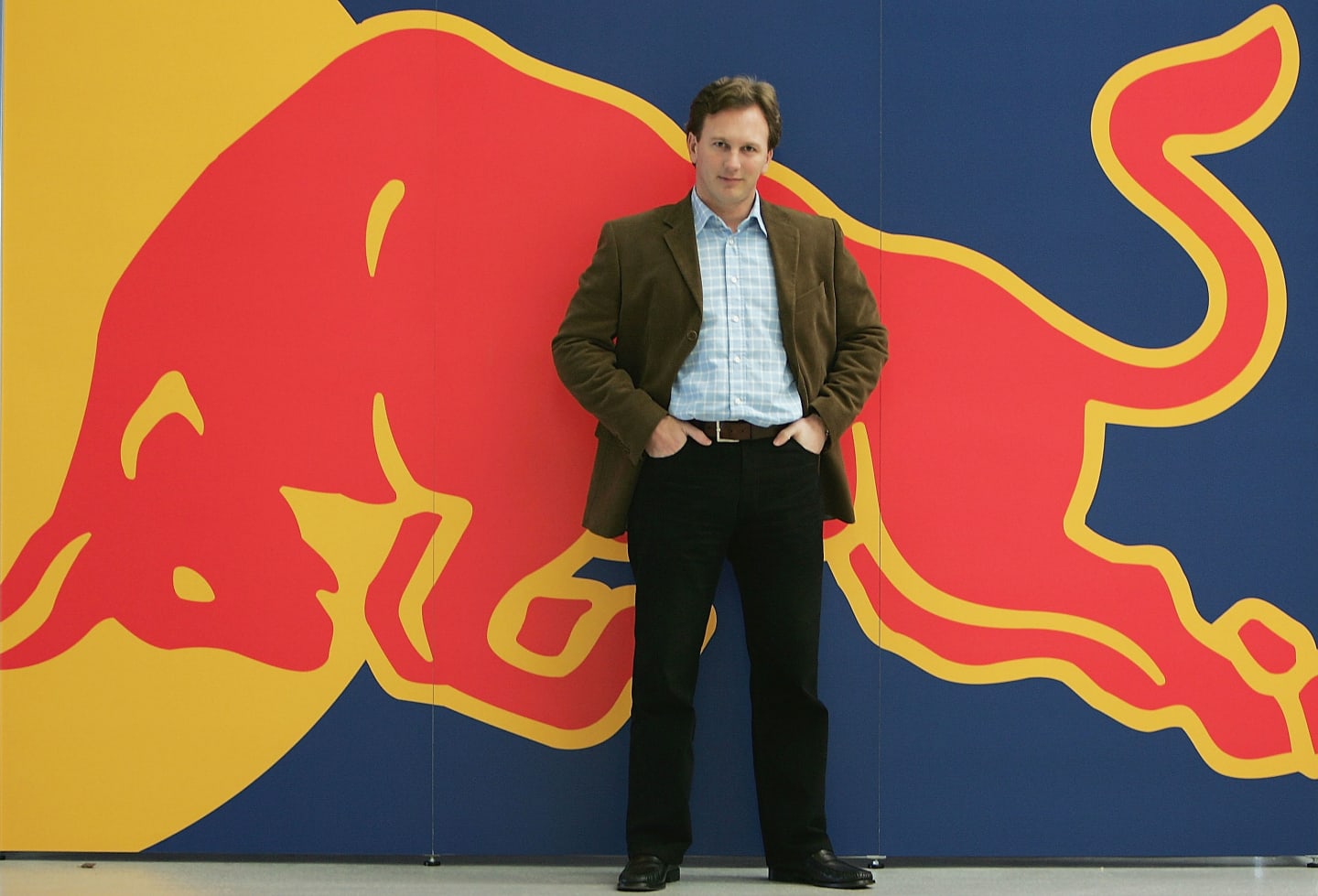 MILTON KEYNES, ENGLAND - JANUARY 12:  The new managing director of Red Bull Racing, Christian