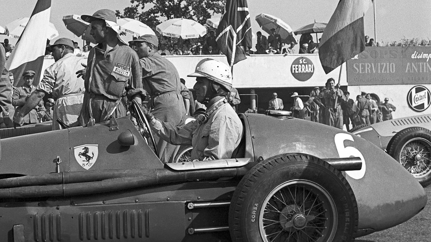 Nino Farina, Ferrari 500, Grand Prix of Italy, Autodromo Nazionale Monza, 13 September 1953. Nino