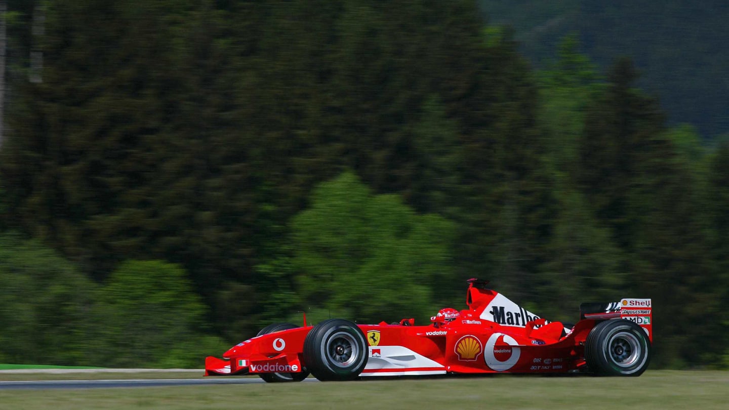 Michael Schumacher (GER) Ferrari F2003-GA.
Formula One World Championship, Rd6, Austrian Grand