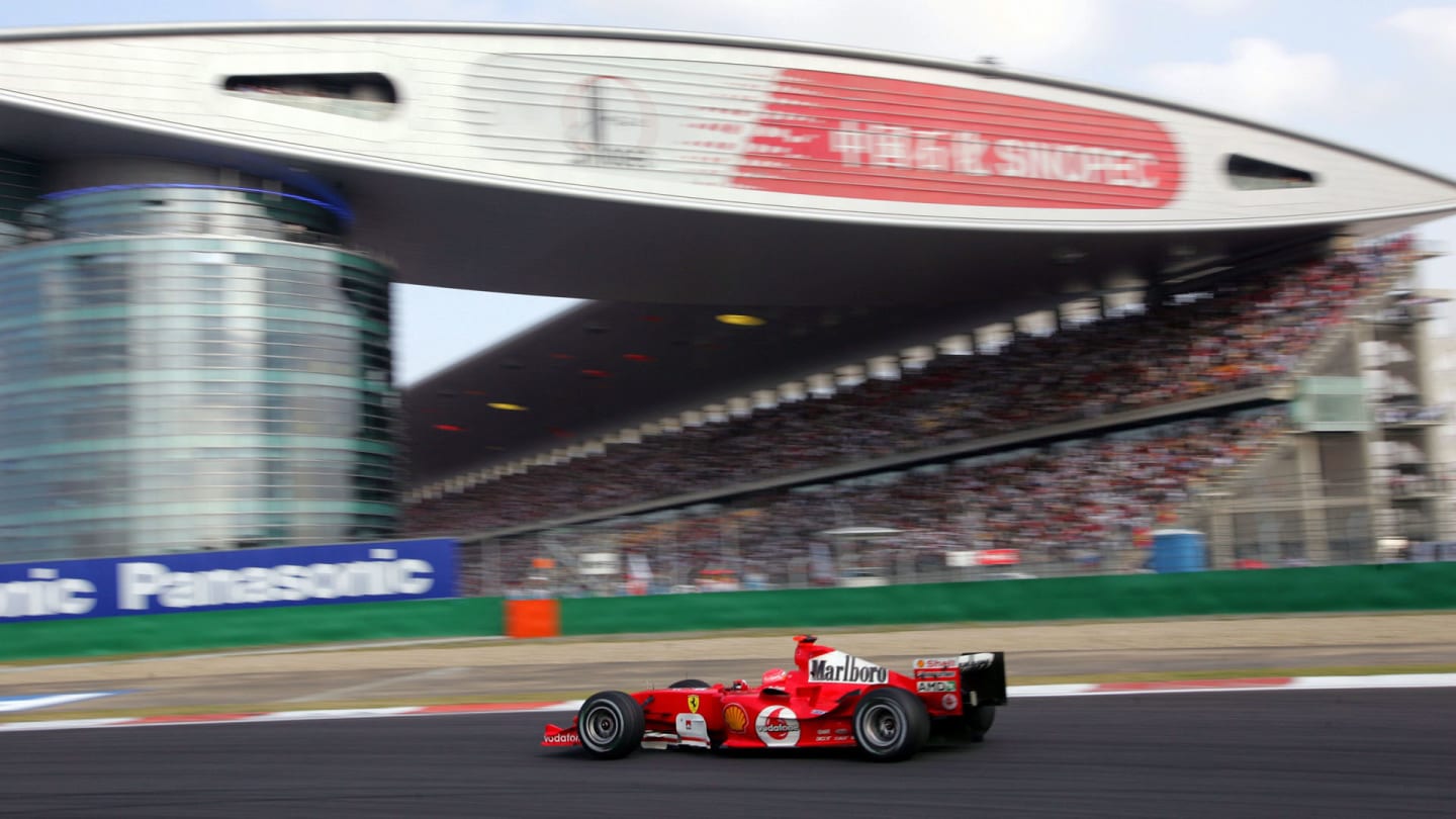 Michael Schumacher (GER) Ferrari F2004.
Formula One World Championship, Rd16, Chinese Grand Prix,