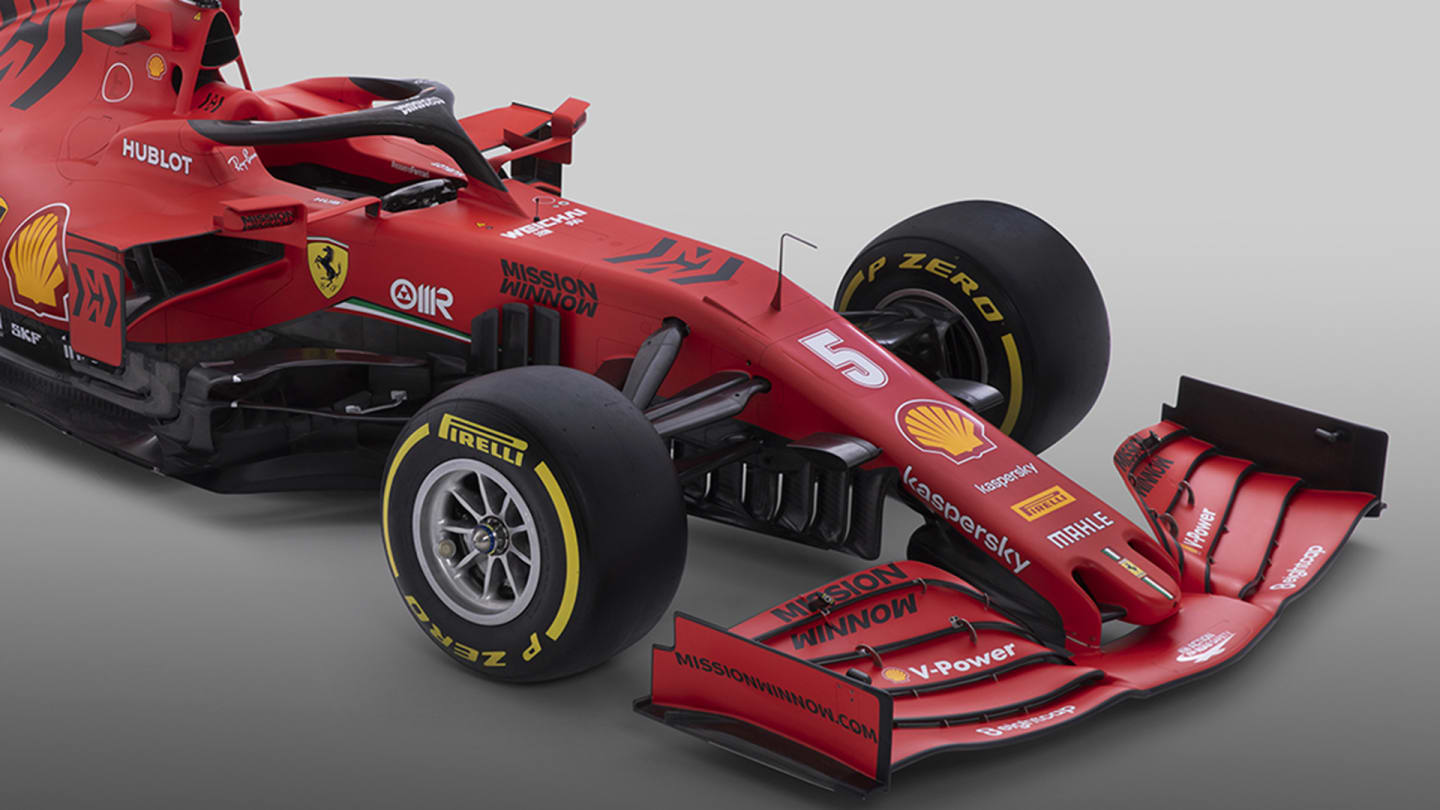 Ferrari look to have stuck with an unloaded outboard front wing concept © Scuderia Ferrari Press Office