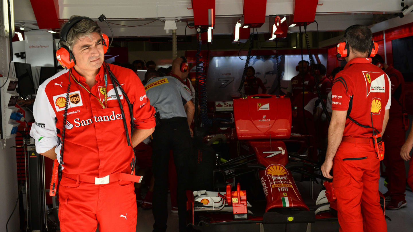 Marco Mattiacci (ITA) Ferrari Team Principal.
Formula One World Championship, Rd16, Russian Grand