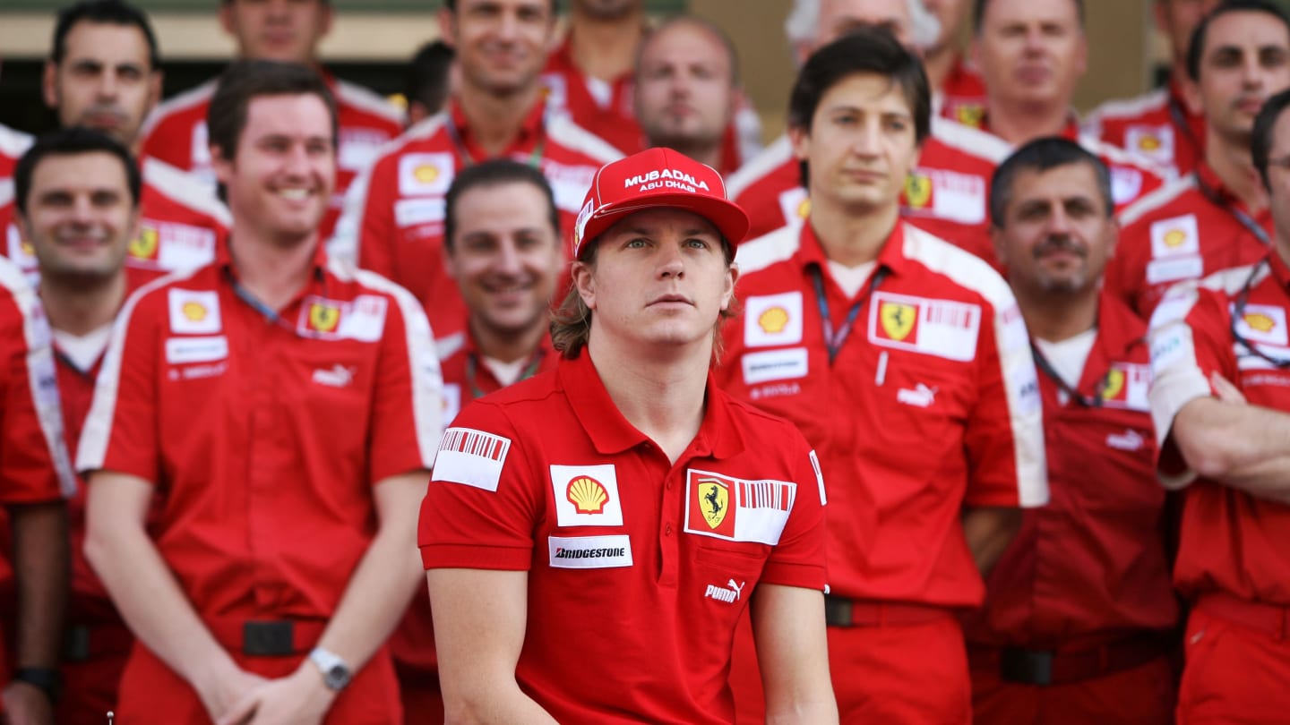 Kimi Raikkonen (FIN) Ferrari.
Formula One World Championship, Rd 17, Abu Dhabi Grand Prix, Race,