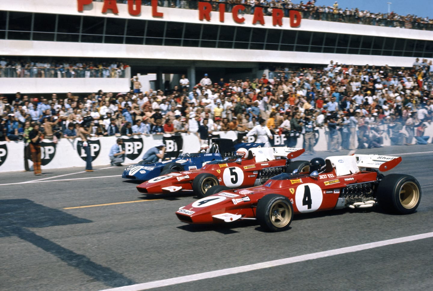 Paul Ricard, Le Castellet, France. 2-4 July 1971.
Jackie Stewart (Tyrrell 003-Ford), 1st position,