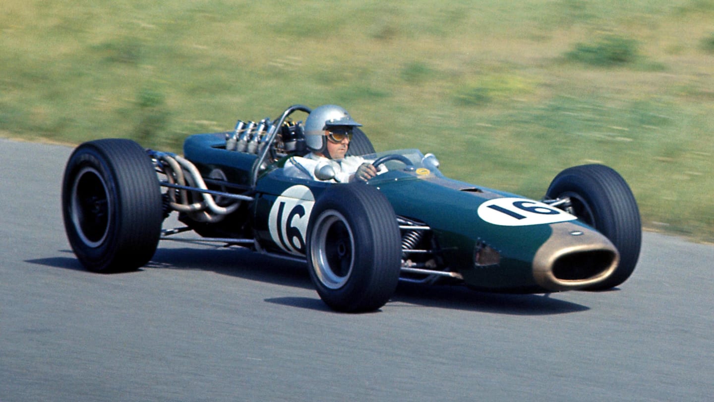 Race winner Jack Brabham, Brabham BT19, Dutch Grand Prix, Zandvoort, Holland, 1966. © Sutton Motorsport Images