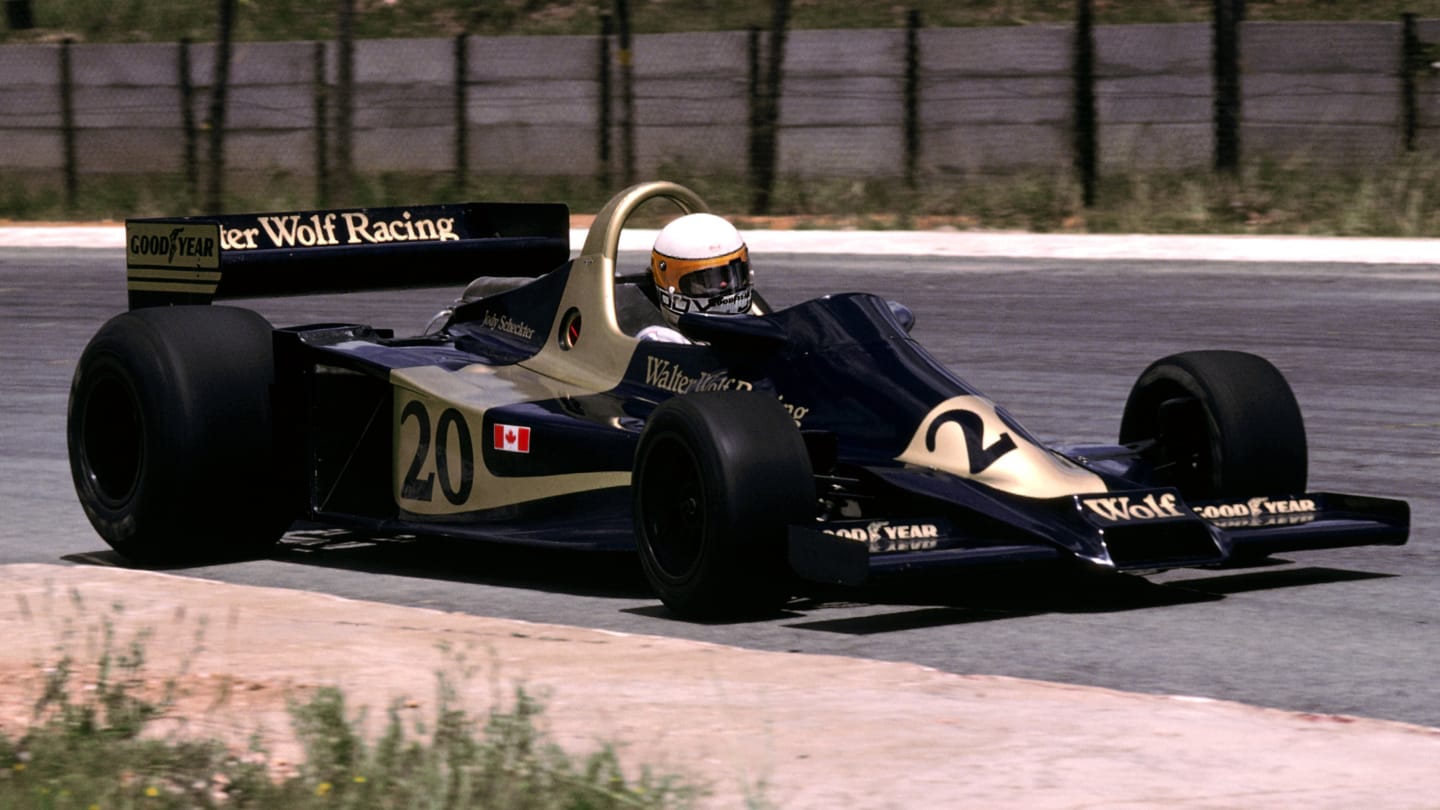 Jody Scheckter, Wolf WR1 finished in second position at his home race in South Africa in 1977. © Sutton Motorsport Images
