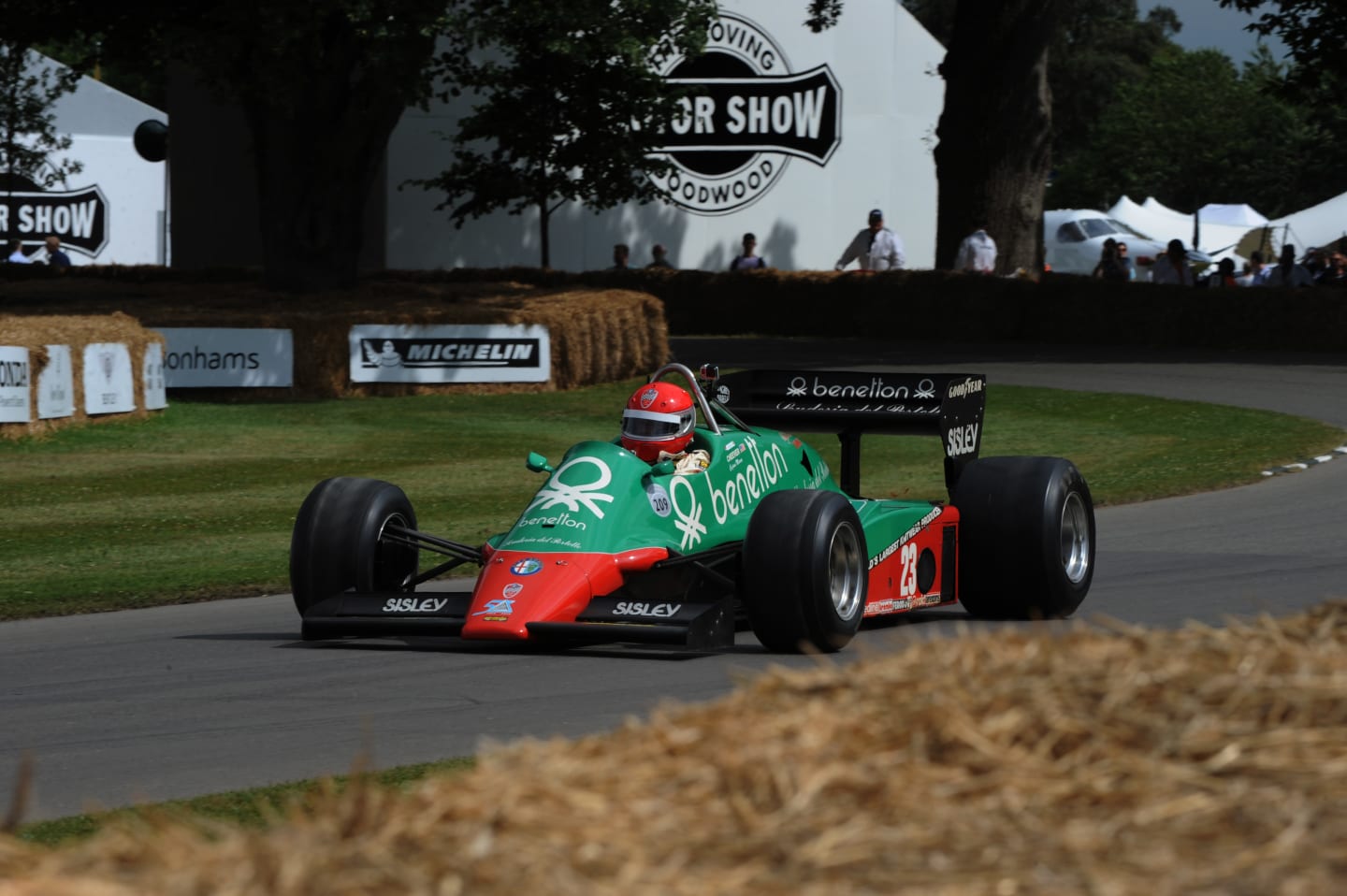 www.sutton-images.com Marco Cajani (ITA) Alfa Romeo 183T at Goodwood Festival of Speed, Goodwood, England, 30 June - 2 July 2017. © Sutton Images