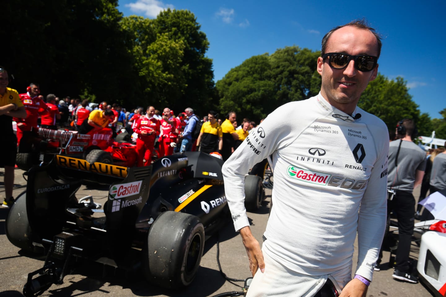 www.sutton-images.com Robert Kubica (POL) at Goodwood Festival of Speed, Goodwood, England, 30 June - 2 July 2017.,www.sutton-images.com Robert Kubica (POL) at Goodwood Festival of Speed, Goodwood, England, 30 June - 2 July 2017. © Sutton Images