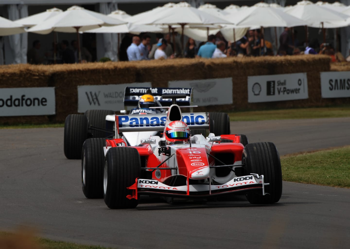 www.sutton-images.com Toyota TF104 at Goodwood Festival of Speed, Goodwood, England, 30 June - 2 July 2017. © Sutton Images