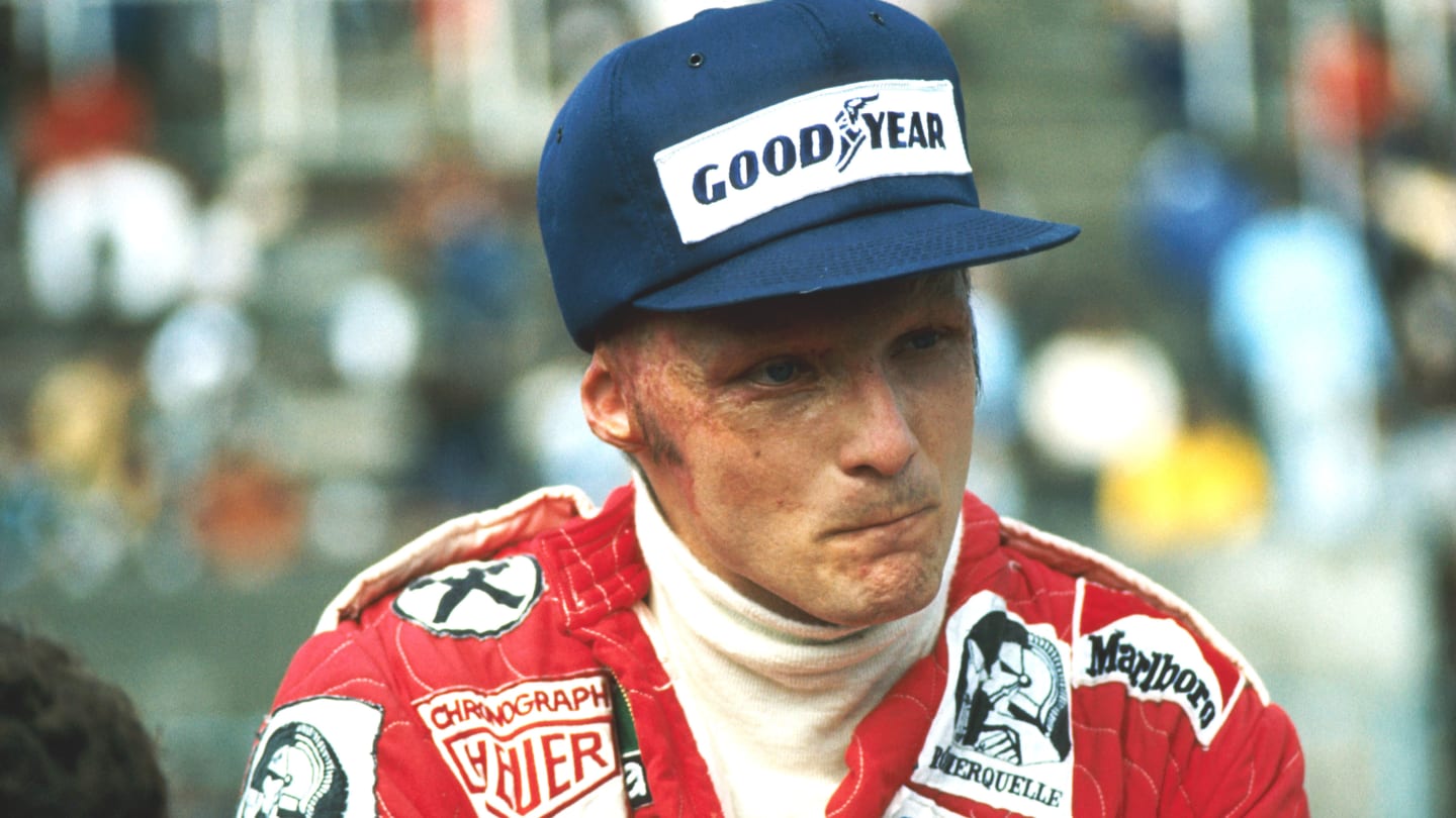 Fourth place finisher Niki Lauda (AUT) Ferrari made a heroic return to Formula One following his