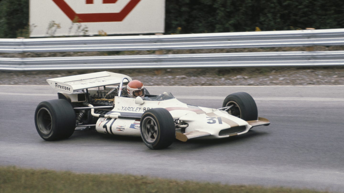 1971 Canadian Grand Prix. 
Mosport, Canada. 17-19th September 1971. 
Helmut Marko, BRM P153, 12th