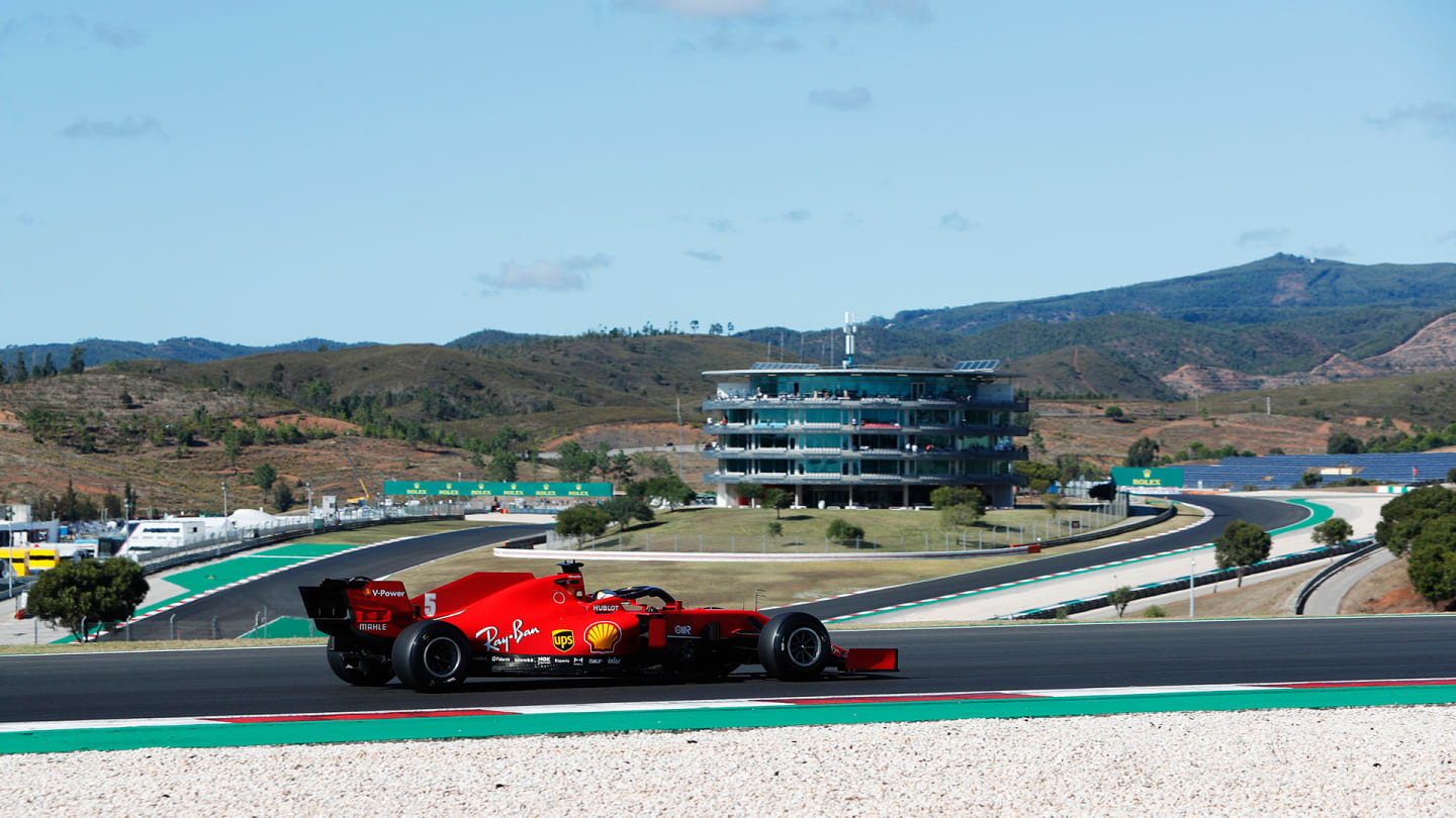 Ferrari at Portimao, 2020 Portuguese Grand