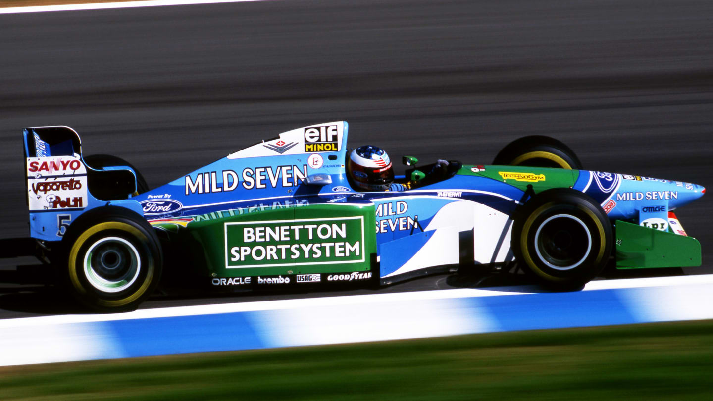 Michael Schumacher (GER) Benetton B194 won the race.
European Grand Prix, Jerez, Spain, 16 October