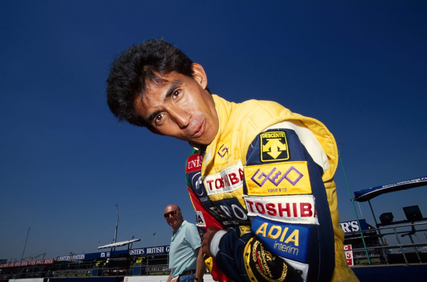 Aguri Suzuki (JPN) Larrousse.
British Grand Prix, Silverstone, England, 15 July 1990.
DIGITAL