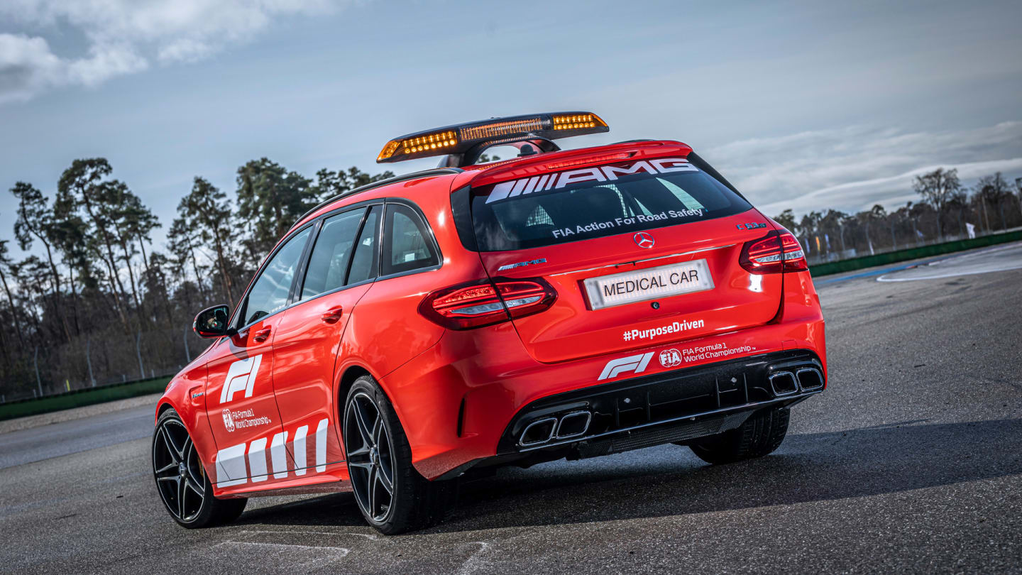 The new AMG C63 S Medical Car
