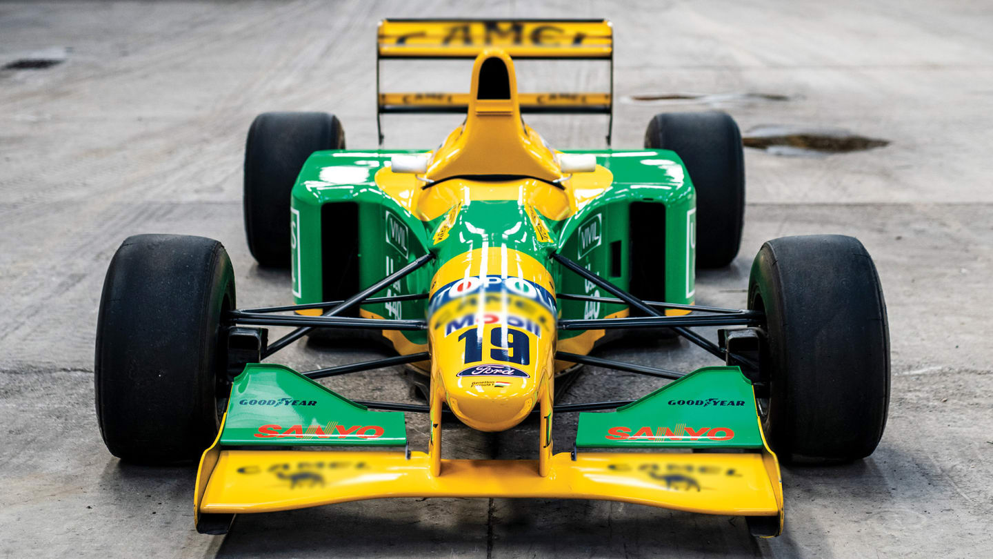 1992 Benetton B192. Remi Dargegen (c) 2019 Courtesy of RM Sotheby's