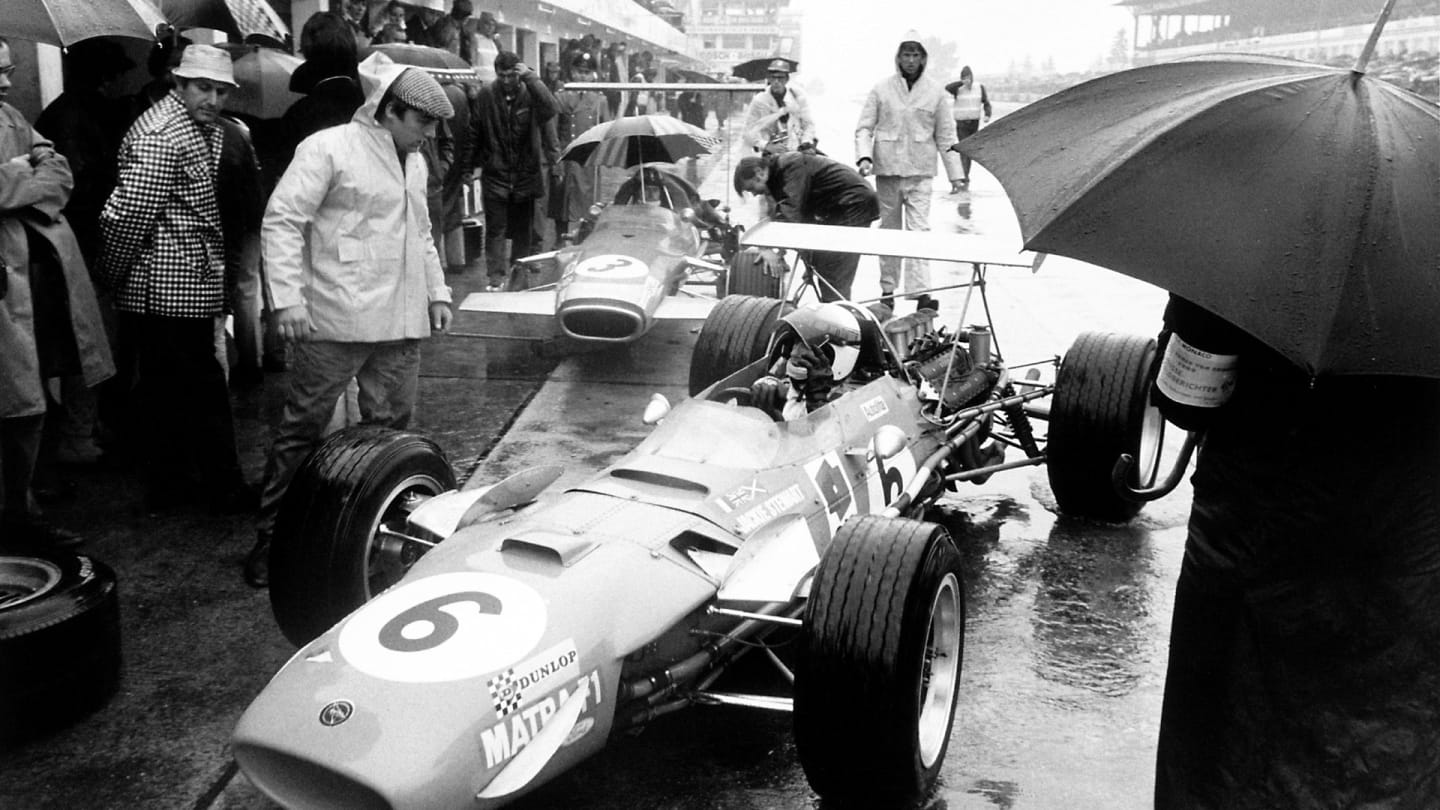 1968 German Grand Prix
Jackie Stewart 
(Matra MS10 - Ford)