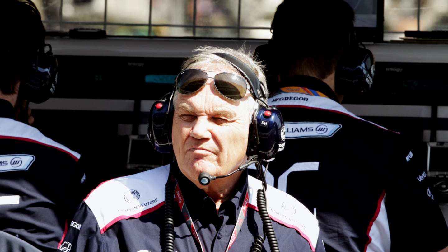 Patrick Head (GBR) Williams Director of Engineering.
Formula One World Championship, Rd 15,