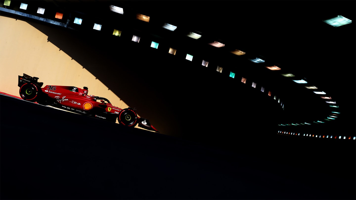Ferrari in Abu Dhabi post-season testing 2022