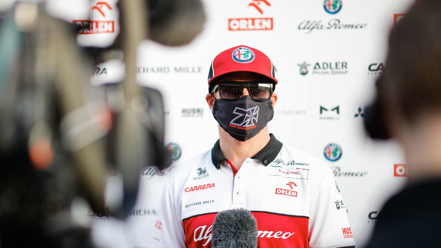 interview RAIKKONEN Kimi (fin), Alfa Romeo Racing ORLEN C39, portrait during the Formula 1 VTB
