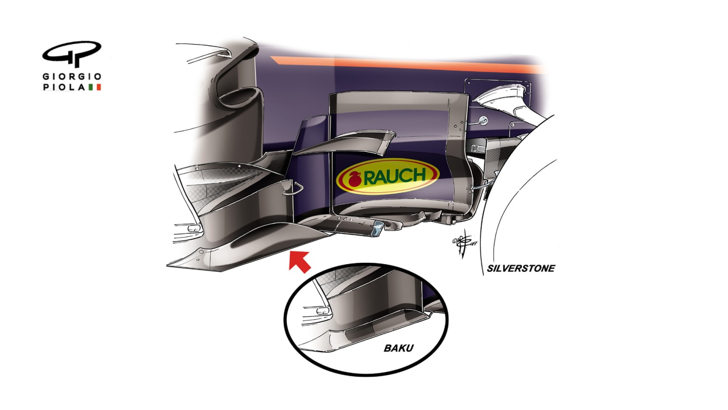 Red Bull RB13 - Silverstone barge