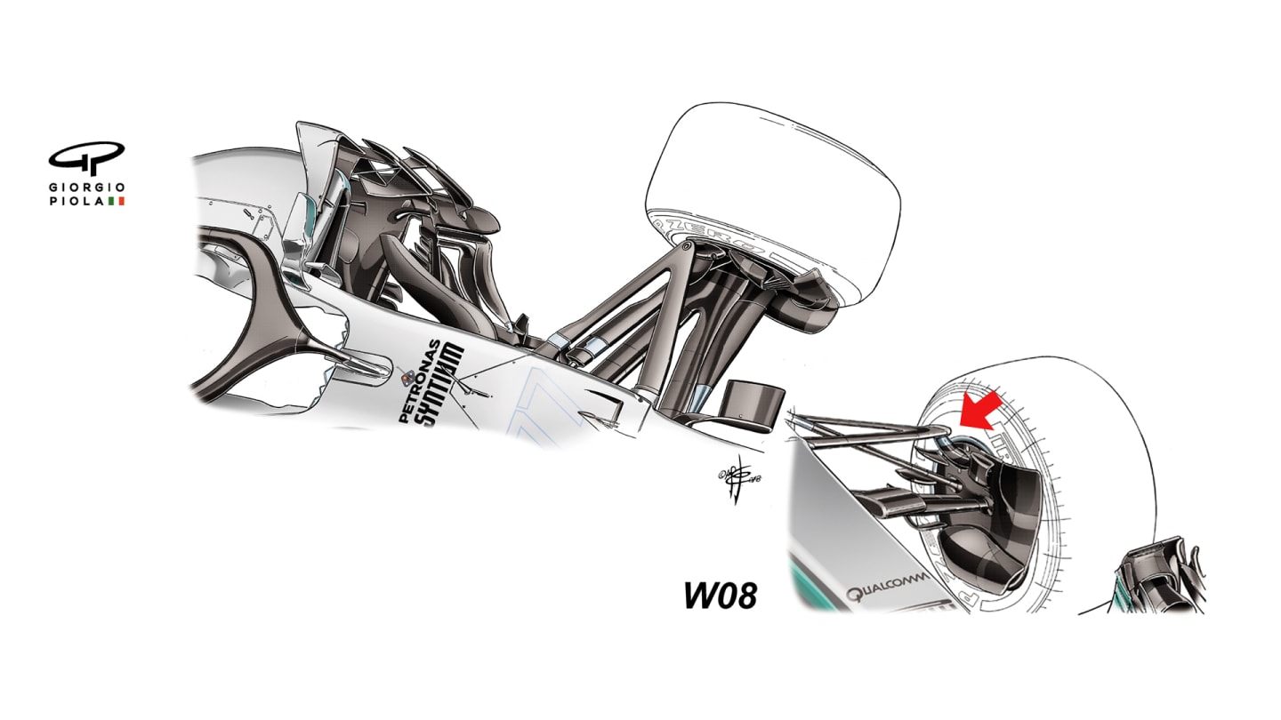 Mercedes F1 W09 - front