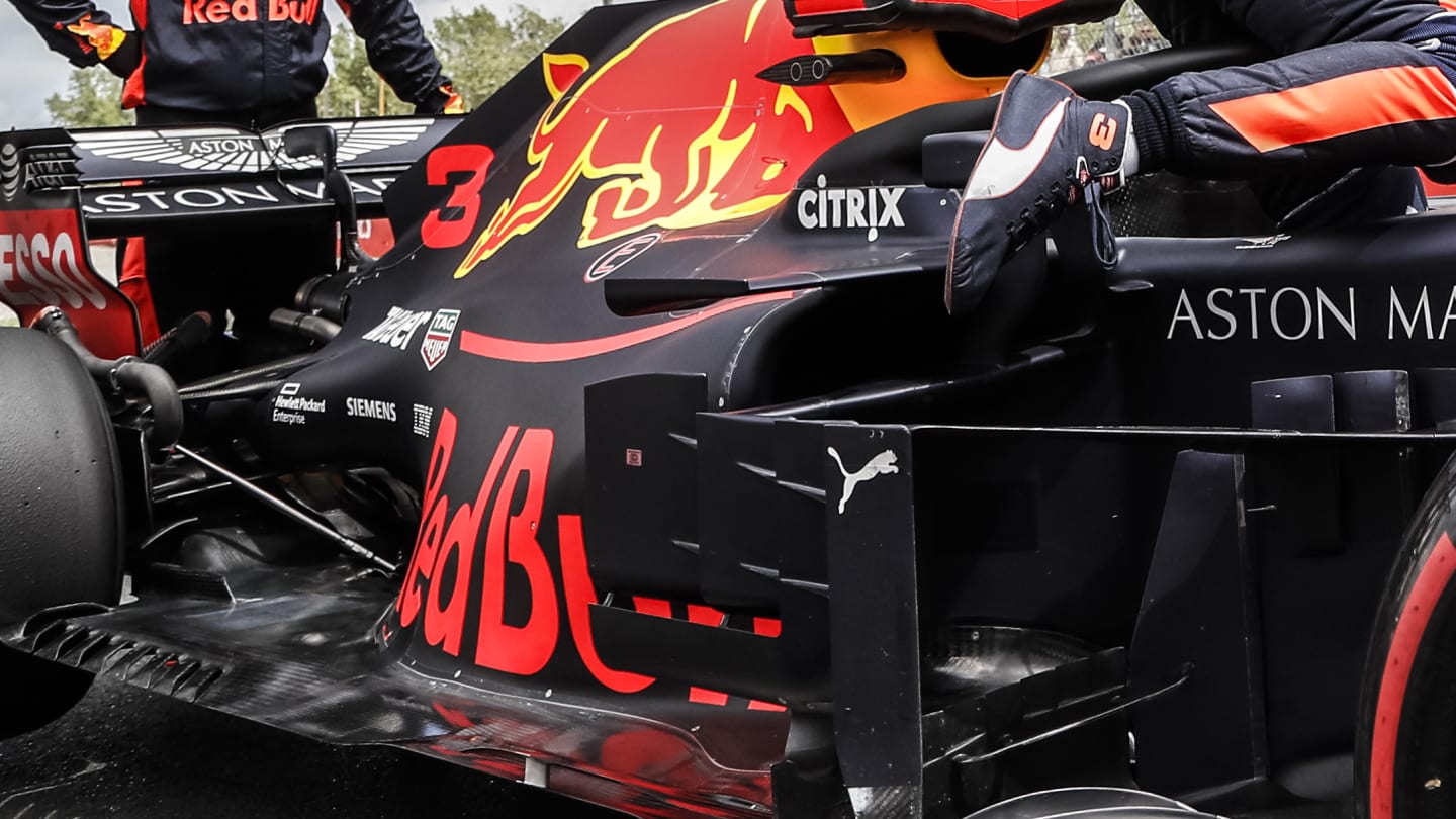 Red Bull's new sidepods are even narrower than before. © Motorsport Images