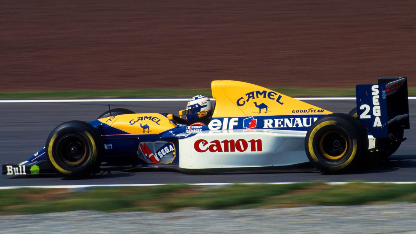 Race winner Alain Prost (FRA) Williams FW15C.
Spanish Grand Prix, Rd5, Barcelona, Spain, 9 May