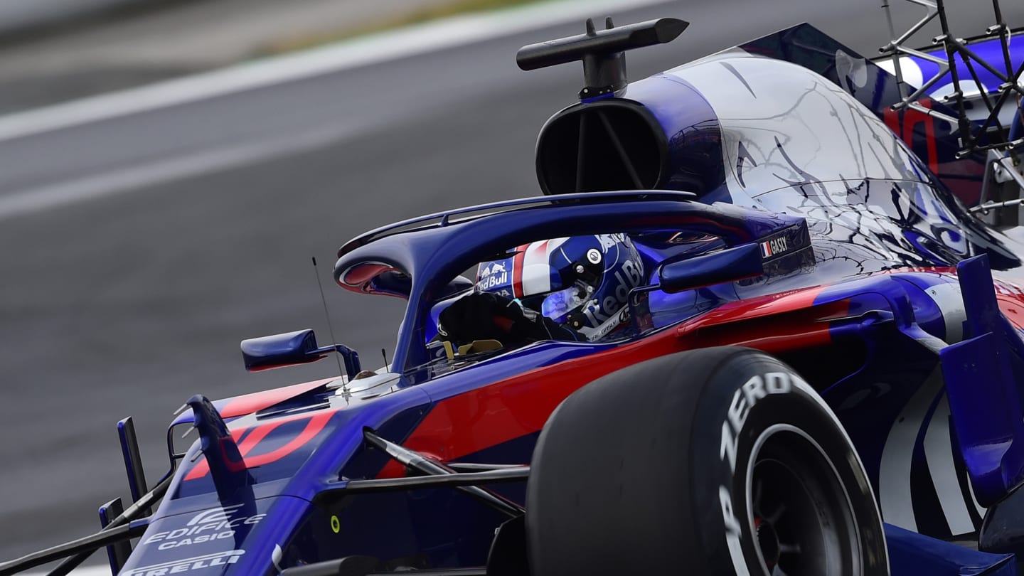 A real-world look at Toro Rosso's halo arrangement. © Sutton Images
