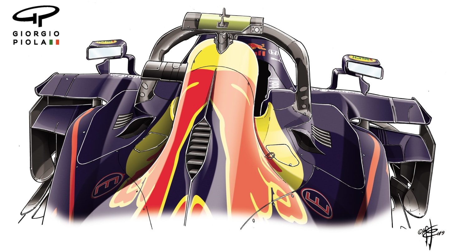 Red Bull opened up their bodywork on the RB15 at the expense of aerodynamic performance for the 2019 Austrian Grand Prix