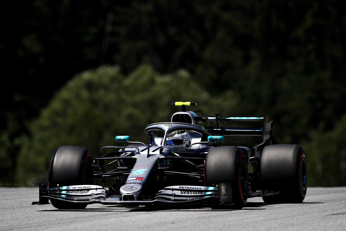 SPIELBERG, AUSTRIA - JUNE 29: Valtteri Bottas driving the (77) Mercedes AMG Petronas F1 Team