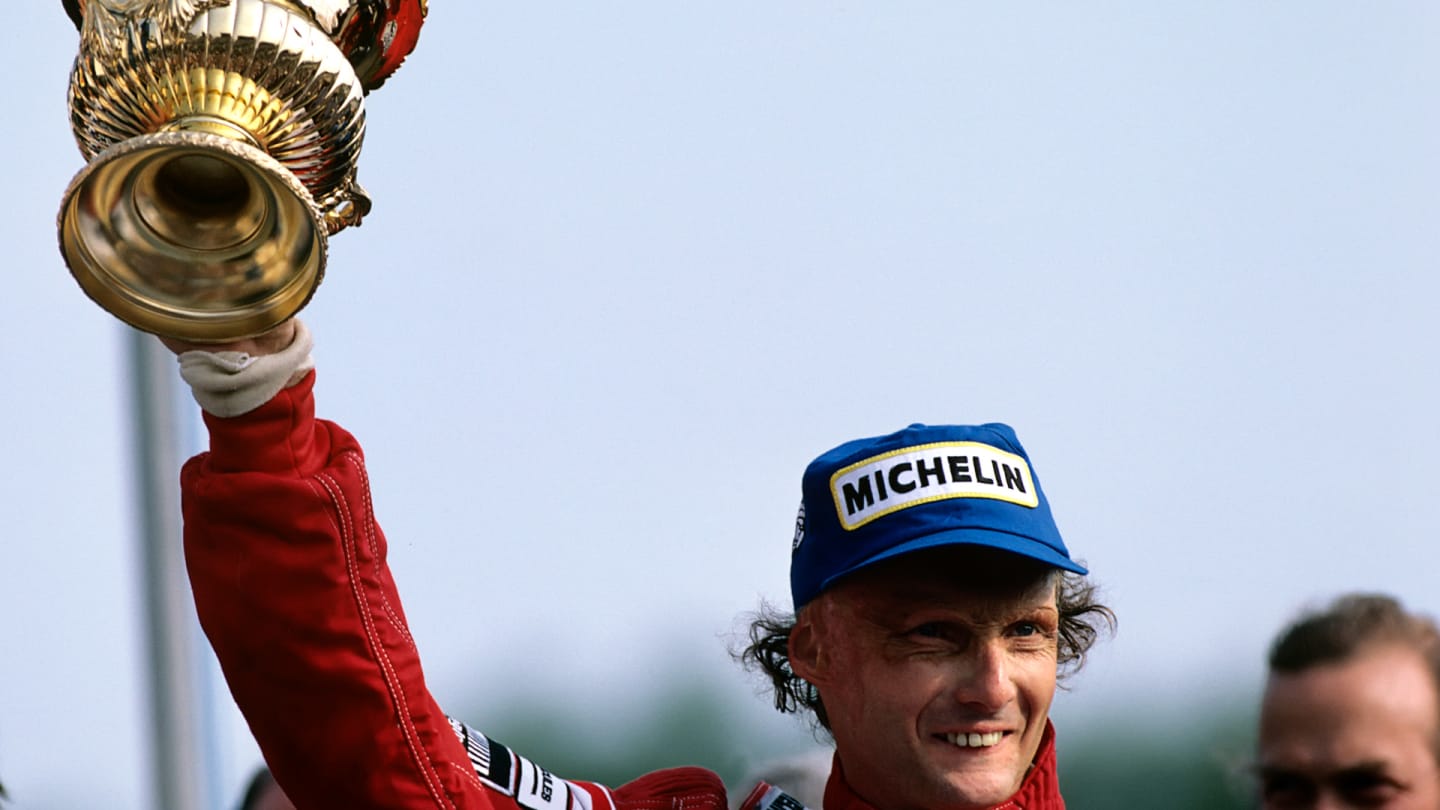 Niki Lauda, Grand Prix of Great Britain, Brands Hatch, 22 July 1984. (Photo by Paul-Henri