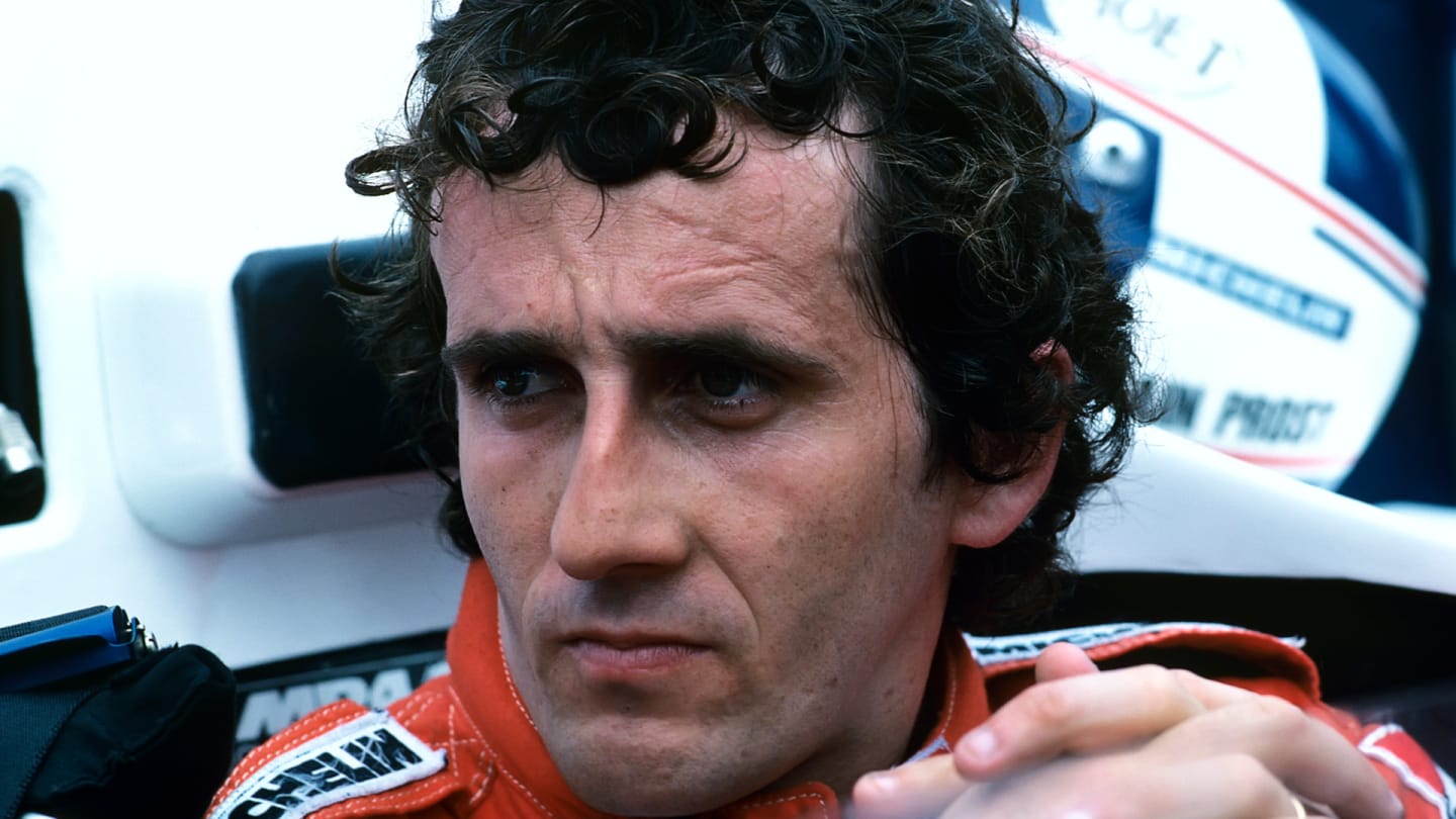 Alain Prost, McLaren-TAG MP4/2, Grand Prix of Detroit, Detroit street circuit, June 24, 1984.