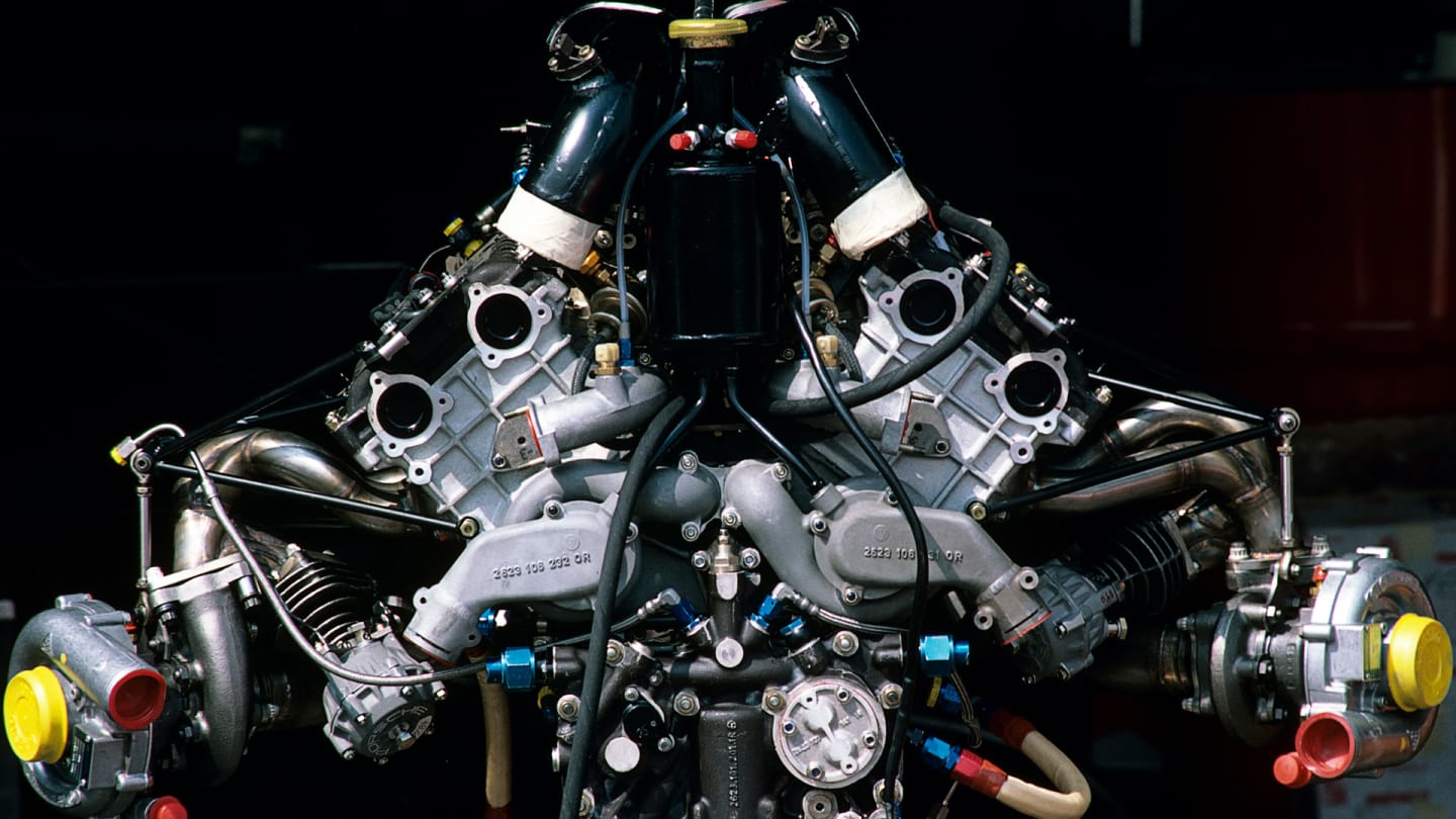 Grand Prix of Austria, Osterreichring, 19 August 1984. TAG/Porsche TTE PO1 1.5 V6 Turbo. (Photo by