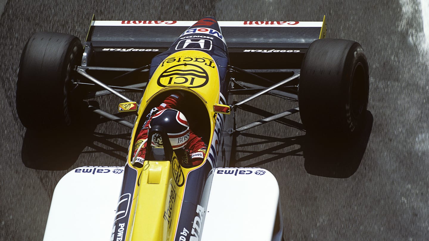 Nigel Mansell, Williams-Honda FW11, Grand Prix of Monaco, Circuit de Monaco, 11 May 1986. (Photo by