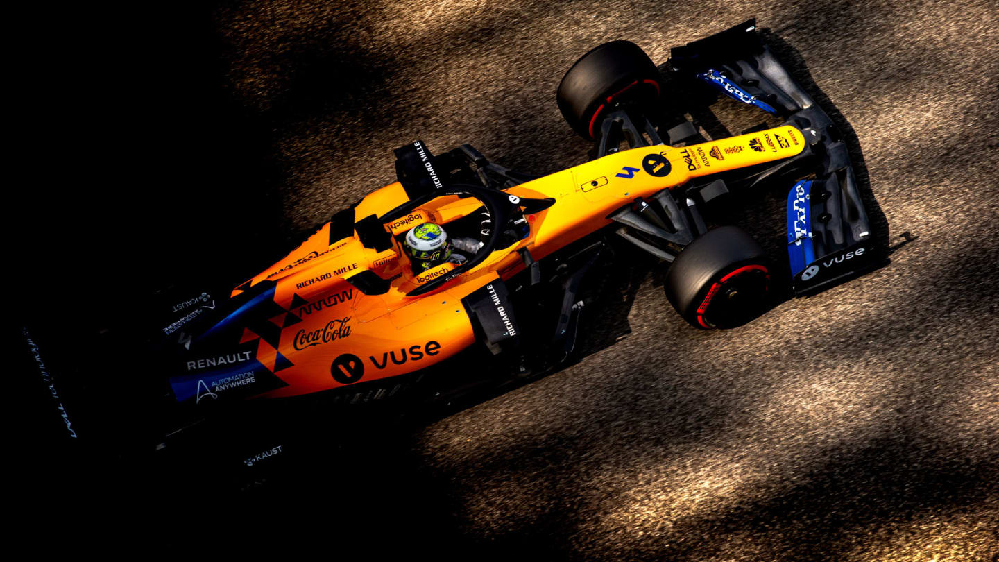 Lando Norris (GBR) McLaren MCL34.
03.12.2019. Formula 1 Testing, Yas Marina Circuit, Abu Dhabi,
