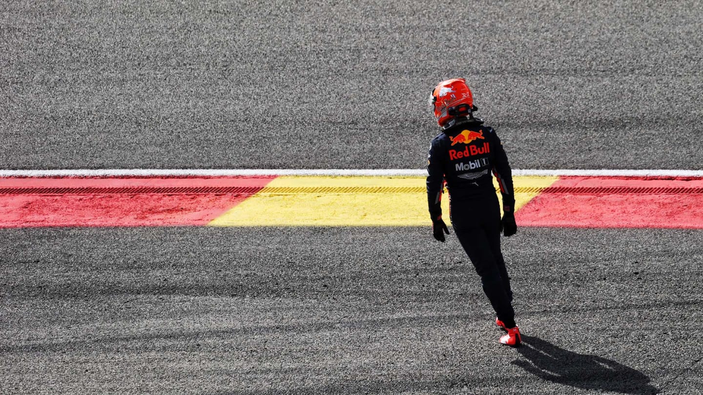 Max Verstappen (NLD) Red Bull Racing crashed out at the start of the race.
01.09.2019. Formula 1