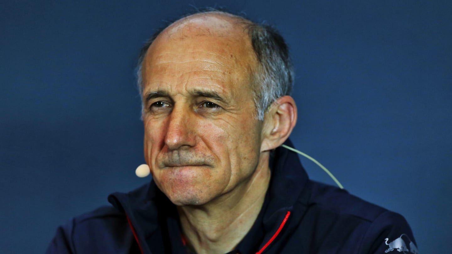 Franz Tost (AUT) Scuderia Toro Rosso Team Principal in the FIA Press Conference.
06.09.2019. Formula 1 World Championship, Rd 14, Italian Grand Prix, Monza, Italy, Practice Day.
- www.xpbimages.com, EMail: requests@xpbimages.com - copy of publication required for printed pictures. Every used picture is fee-liable. © Copyright: Moy / XPB Images