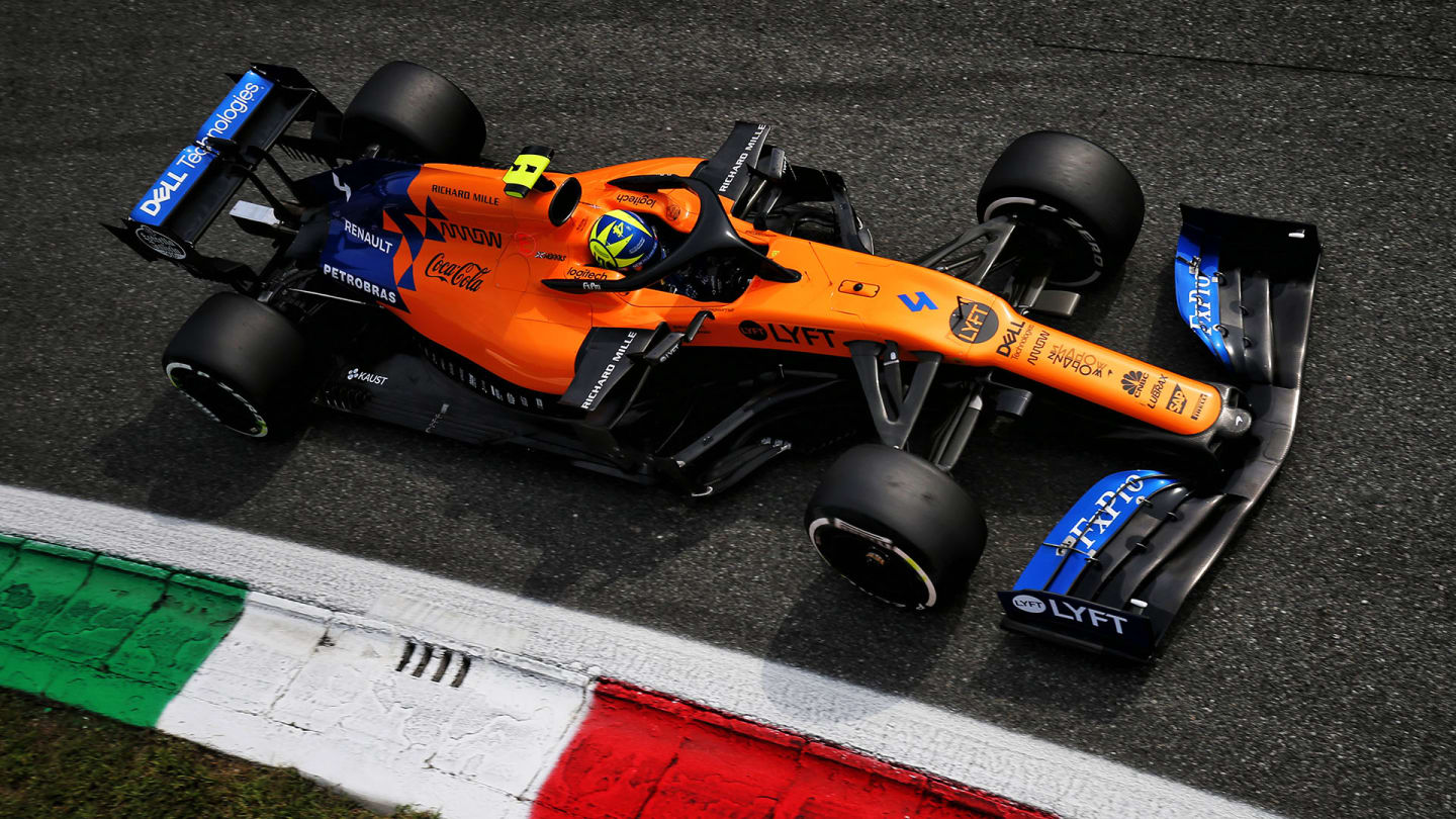 Lando Norris (GBR) McLaren MCL34.
07.09.2019. Formula 1 World Championship, Rd 14, Italian Grand Prix, Monza, Italy, Qualifying Day.
- www.xpbimages.com, EMail: requests@xpbimages.com - copy of publication required for printed pictures. Every used picture is fee-liable. © Copyright: Moy / XPB Images