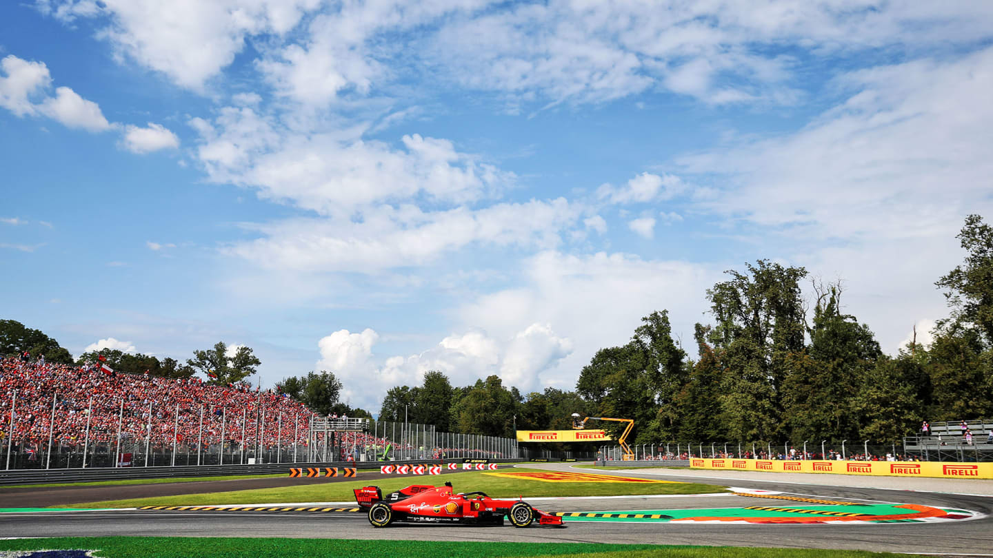 Sebastian Vettel (GER) Ferrari SF90.
07.09.2019. Formula 1 World Championship, Rd 14, Italian Grand