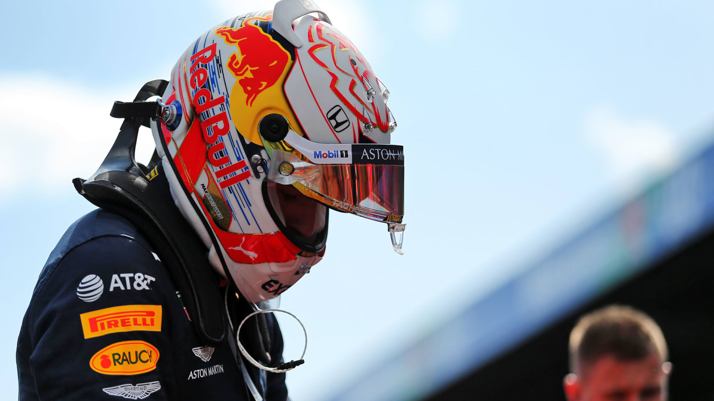 Max Verstappen (NLD) Red Bull Racing on the grid.
08.09.2019. Formula 1 World Championship, Rd 14,