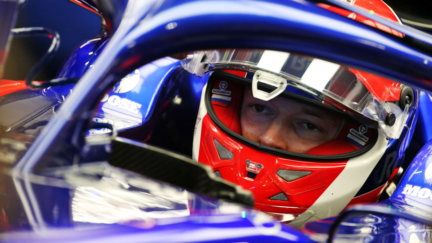 Daniil Kvyat (RUS) Scuderia Toro Rosso STR14.
20.09.2019. Formula 1 World Championship, Rd 15,